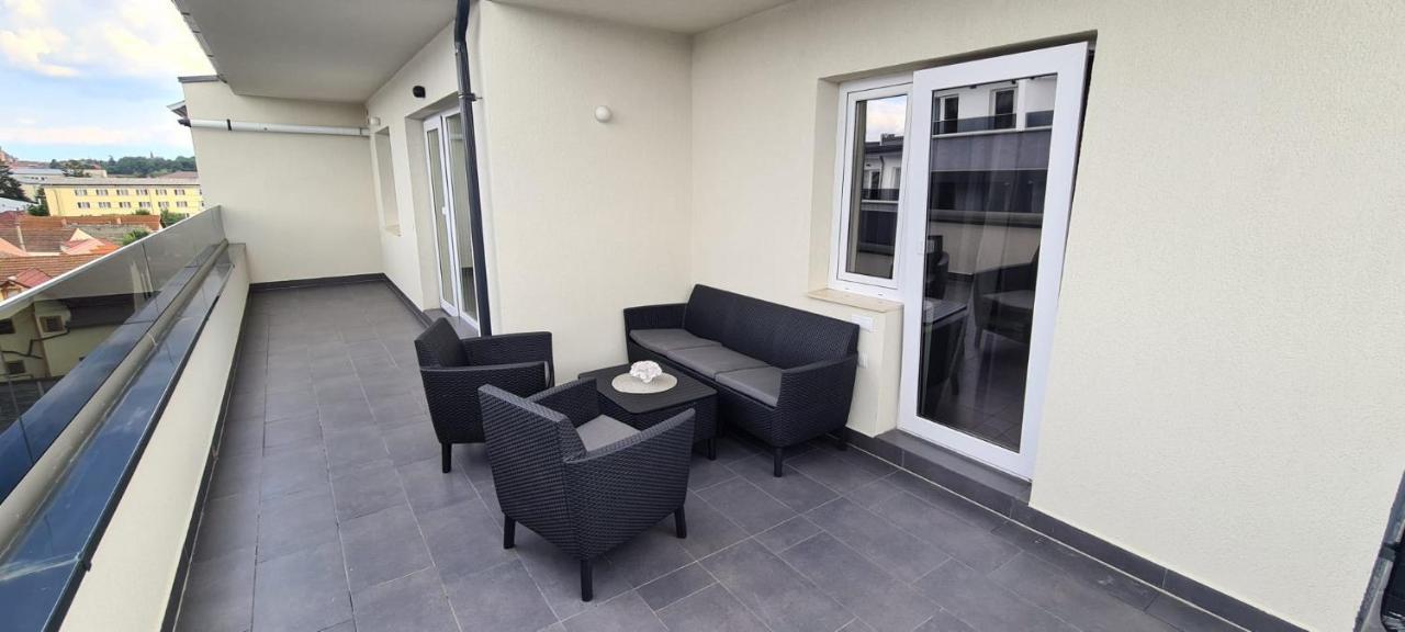 Ferienwohnung Penthouse De Lux Andre Hermannstadt Exterior foto